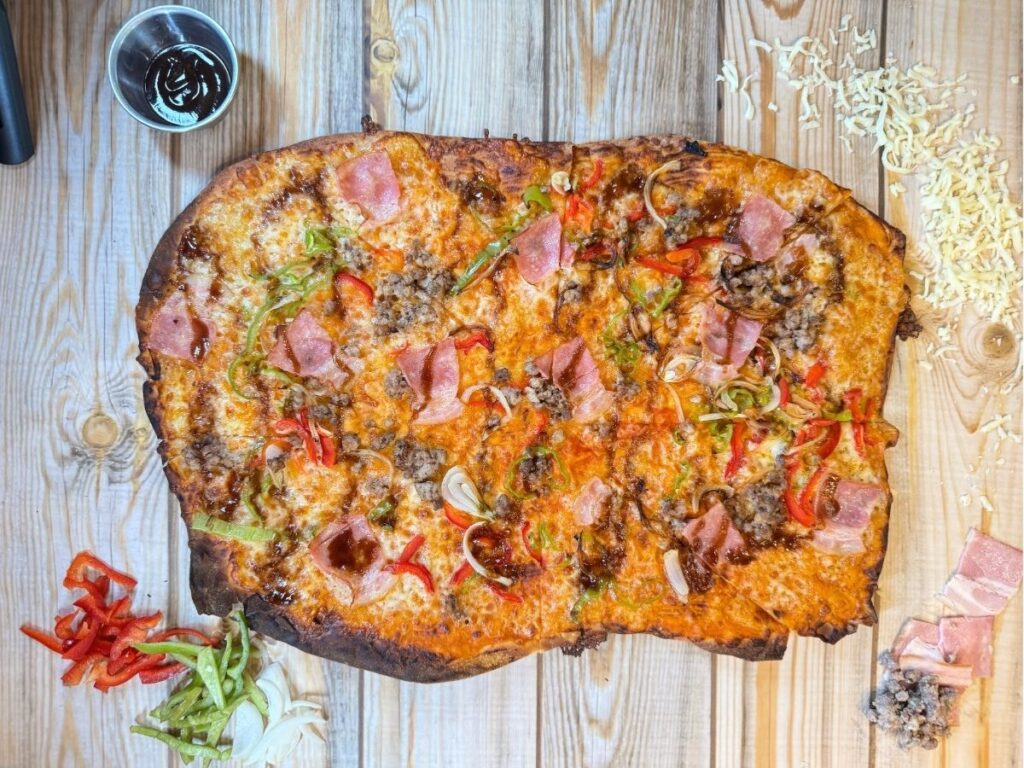 Pizza Barbacoa casera