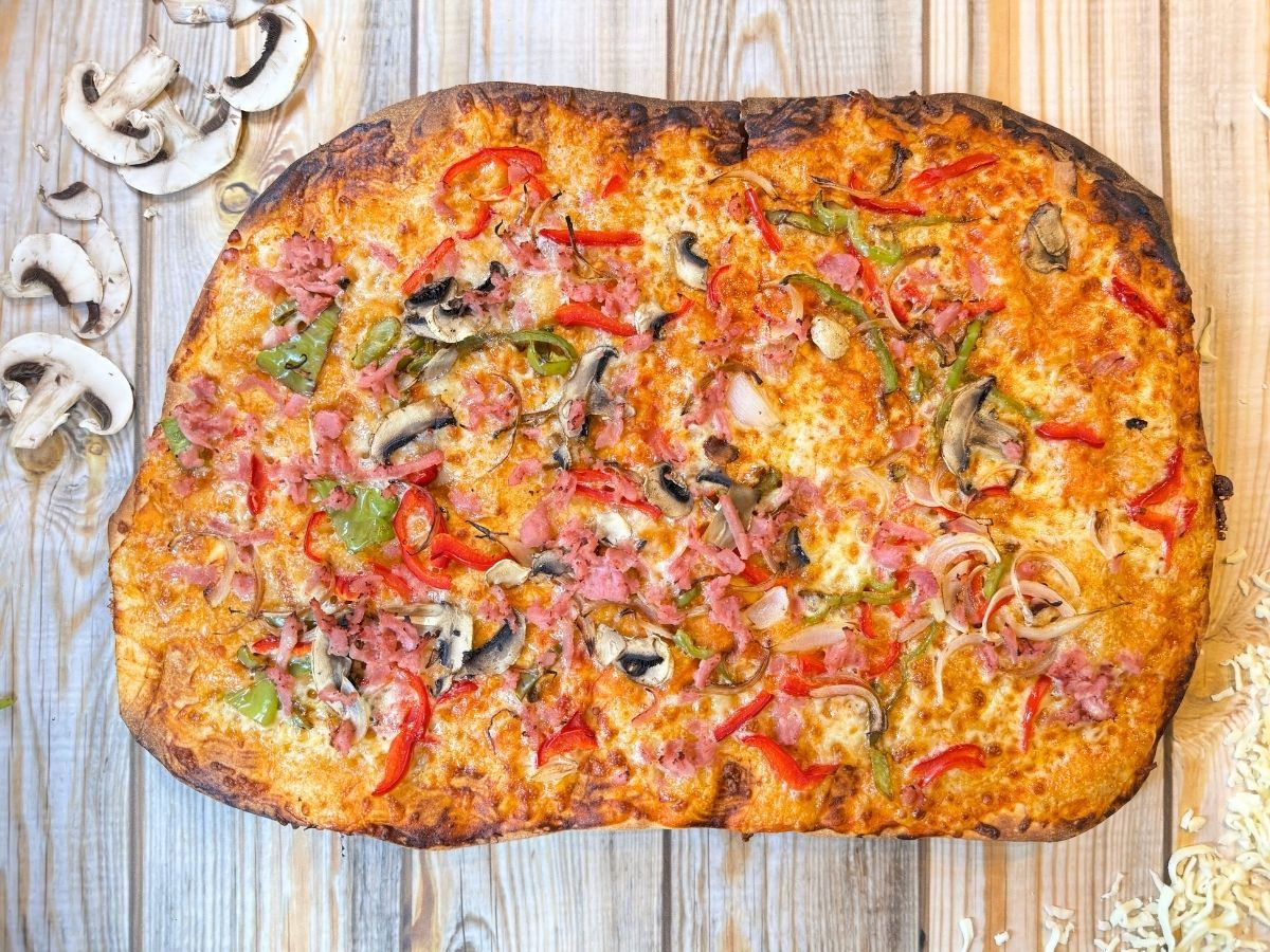 pizza campesina casera